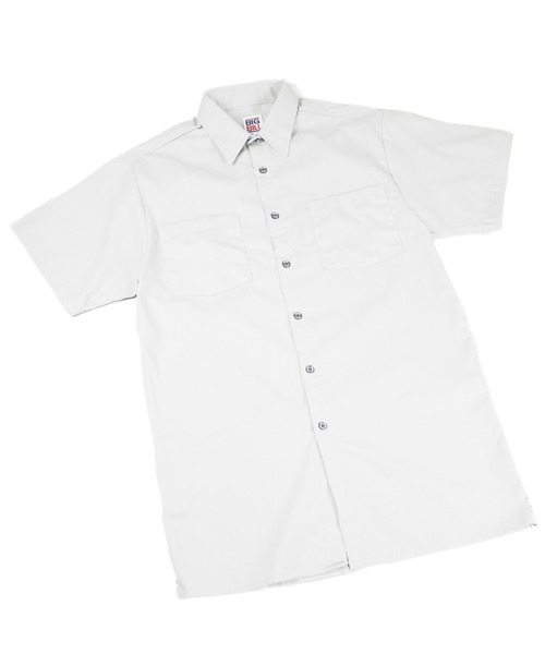 BIG BILL(ビッグビル)の「【T18】【BIGBILL/ビッグビル】POPLIN S/S INDUSTRIAL WORK SHIRTS(シャツ/ブラウス・メンズ・サックスブルー/タン/ミント/グレー/ネイビー・LARGE/MEDIUM)」の22枚目の写真