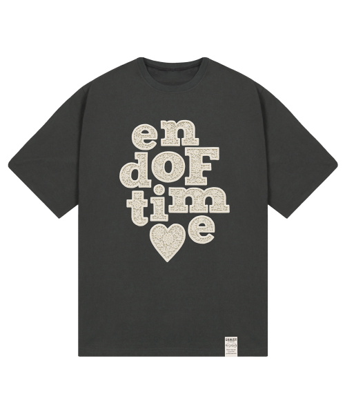 GRAVER（グレーバー）の「[ユニセックス]END OF TIME レース半袖Tシャツ_4カラー（Tシャツ/カットソー・レディース・ホワイト/サンドベージュ/ブラック/チャコールグレー・SMALL/MEDIUM/LARGE）」の7枚目の写真