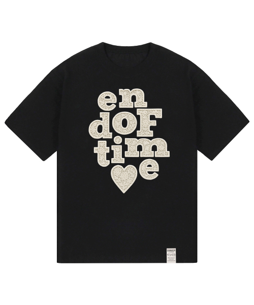 GRAVER（グレーバー）の「[ユニセックス]END OF TIME レース半袖Tシャツ_4カラー（Tシャツ/カットソー・レディース・ホワイト/サンドベージュ/ブラック/チャコールグレー・SMALL/MEDIUM/LARGE）」の9枚目の写真