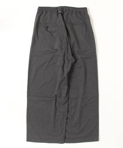 GOLD（ゴールド）の「GOLD / ゴールド：COTTON / SILK NEL 2TUCK WIDE EASY PANTS：26A-GL42617[MUS]（その他パンツ・メンズ・チャコールグレー/ヘザーグレー・M/S）」の9枚目の写真