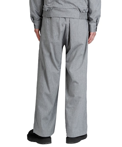 GOLD（ゴールド）の「GOLD / ゴールド：COTTON / SILK NEL 2TUCK WIDE EASY PANTS：26A-GL42617[MUS]（その他パンツ・メンズ・チャコールグレー/ヘザーグレー・M/S）」の22枚目の写真
