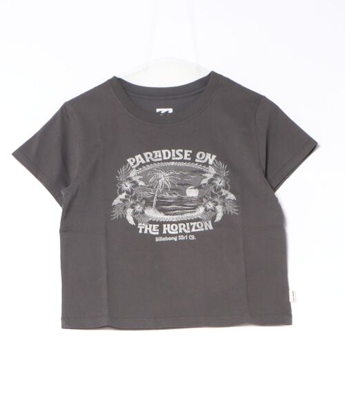 BILLABONG(ビラボン)の「BILLABONG/ビラボン 半袖 クロップドTシャツ GRAPHIC BABY FIT TEE BG01C213(Tシャツ/カットソー・レディース・ホワイト×イエロー/スミクロ・M/L)」の3枚目の写真