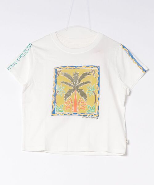 BILLABONG(ビラボン)の「BILLABONG/ビラボン 半袖 クロップドTシャツ GRAPHIC BABY FIT TEE BG01C213(Tシャツ/カットソー・レディース・ホワイト×イエロー/スミクロ・M/L)」の11枚目の写真