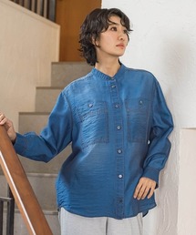 la.f…（ラエフ）の「シアーデニムシャツ（シャツ/ブラウス）」
