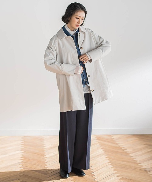 la.f…(ラエフ)の「シアーデニムシャツ(シャツ/ブラウス・レディース・ブルー/ネイビー・7号/9号)」の17枚目の写真