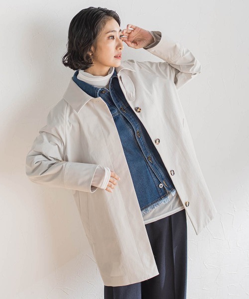 la.f…(ラエフ)の「シアーデニムシャツ(シャツ/ブラウス・レディース・ブルー/ネイビー・7号/9号)」の16枚目の写真