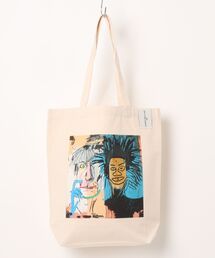 PARKS TOKYO SELECT | 【JEAN-MICHEL BASQUIAT】メッセージ プリント キャンバス トートバッグ(トートバッグ)