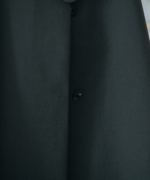 LAULEN(ローレン)の「fly front middle flare vest /クルーネック比翼ミドル丈フレアベスト(ベスト・レディース・ブラック/グレー・FREE)」の21枚目の写真