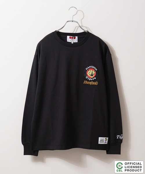 1111clothing(ワンフォークロージング)の「【セ・リーグ】NEW JACK プロ野球 オーバーサイズ ロンT / Professional Baseball Long-Sleeve T-Shirt(Tシャツ/カットソー・メンズ・ブラック系1/ホワイト系4/ブラック系3/ホワイト系5/ブラック系4/ブラック系5/ホワイト系2/ホワイト系1/ホワイト系3/ブラック系2・XL/L/M/S)」の16枚目の写真