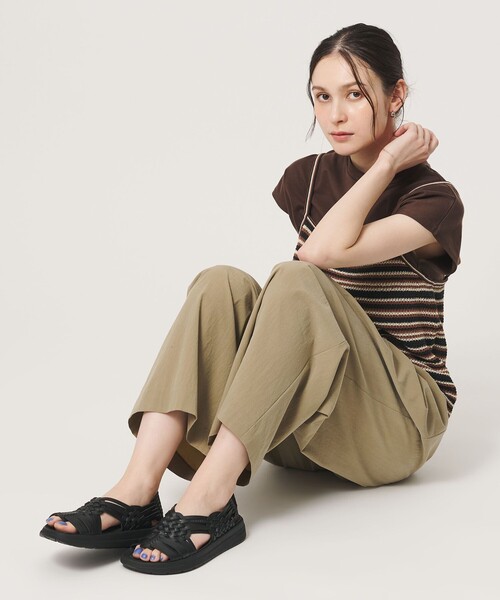 MALIBU SANDALS（マリブサンダルズ）の「＜MALIBU SANDALS＞レザーライク キャニオン サンダル（サンダル・レディース・ホワイト/ブラック・US5/US6/US 6H）」の20枚目の写真