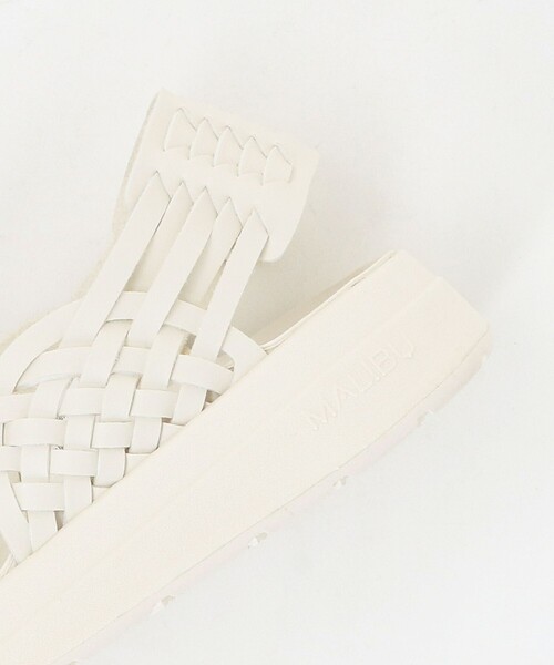 MALIBU SANDALS（マリブサンダルズ）の「＜MALIBU SANDALS＞レザーライク キャニオン サンダル（サンダル・レディース・ホワイト/ブラック・US5/US6/US 6H）」の5枚目の写真