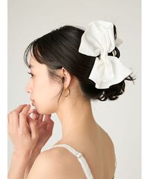 FRAY I.D（フレイアイディー）の「リボンヘアクリップ（バレッタ/ヘアクリップ）」