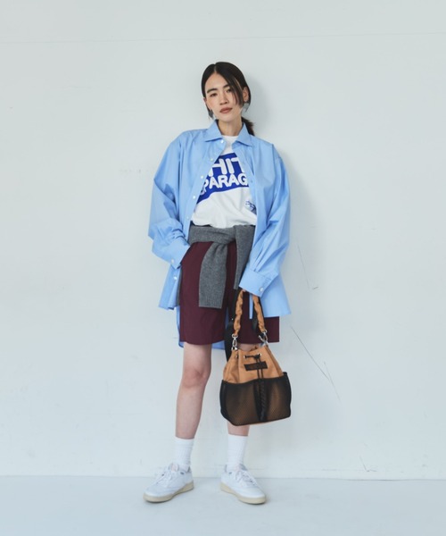 THEATRE PRODUCTS（シアタープロダクツ）の「メッシュポケット２wayショルダーバッグ（ショルダーバッグ・レディース・ブラック/ベージュ・FREE）」の13枚目の写真