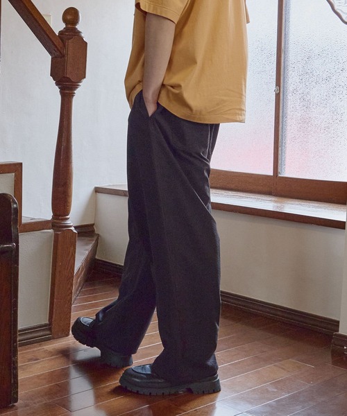niko and...(ニコアンド)の「ライトサッカーオーバーパンツ(その他パンツ・メンズ・ブラック/グリーン/ベージュ・LARGE/MEDIUM)」の20枚目の写真