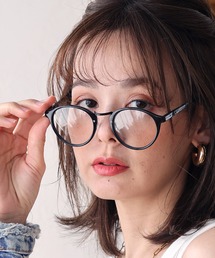 FashionBerry（ファッションベリー）の「くもり止めレンズ｜ボストン型アイウェア｜クリアレンズ｜UVカット｜ブルーライトカット（メガネ）」