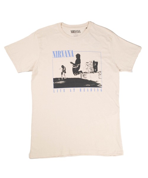 ROCK-OFF(ロックオフ)の「【ROCK-OFF】【3】NIRVANA LIVE AT READ T-SHIRTS(Tシャツ/カットソー・メンズ・ベージュ・X-LARGE/MEDIUM/LARGE)」の2枚目の写真