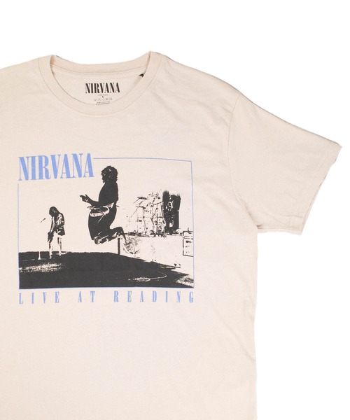 ROCK-OFF(ロックオフ)の「【ROCK-OFF】【3】NIRVANA LIVE AT READ T-SHIRTS(Tシャツ/カットソー・メンズ・ベージュ・X-LARGE/MEDIUM/LARGE)」の5枚目の写真