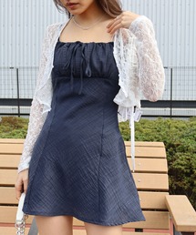 スラブ風2WAYミニキャミワンピース