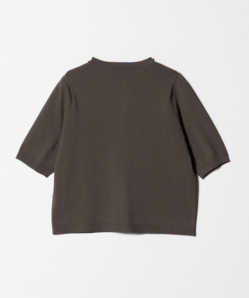 A DAY IN THE LIFE UNITED ARROWS(アデイインザライフユナイテッドアローズ)の「メタルボタン カーディガンジャケット ショートスリーブ ‐ウォッシャブル‐<A DAY IN THE LIFE>(ニット/セーター・レディース・ブラック/ライトグレー/ダークブラウン/ネイビー・FREE)」の16枚目の写真