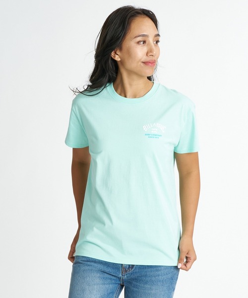 BILLABONG(ビラボン)の「BILLABONG ウィメンズ SQUARE BOY FIT TEE Tシャツ 【2026年夏モデル】(Tシャツ/カットソー・レディース・ホワイト/ブラック/グリーン系その他・MEDIUM/LARGE)」の18枚目の写真