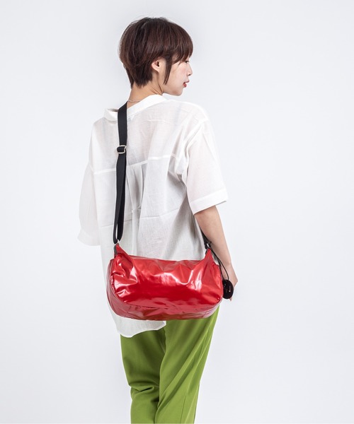 Jack Gomme(ジャックゴム)の「【JACK GOMME】メッセンジャー ショルダーバッグ LIRIS(ショルダーバッグ・レディース・オリーブ/レッド/ブルー/ネイビー・FREE)」の4枚目の写真