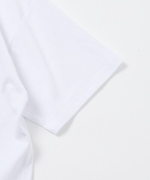 FREAK'S STORE(フリークスストア)の「限定展開 diskunion×FREAK'S STORE 別注 柴犬 ビッグシルエット プリント クルーネック Tシャツ(Tシャツ/カットソー・メンズ・ホワイト/ブラック/ピンク・LARGE/MEDIUM/SMALL)」の6枚目の写真