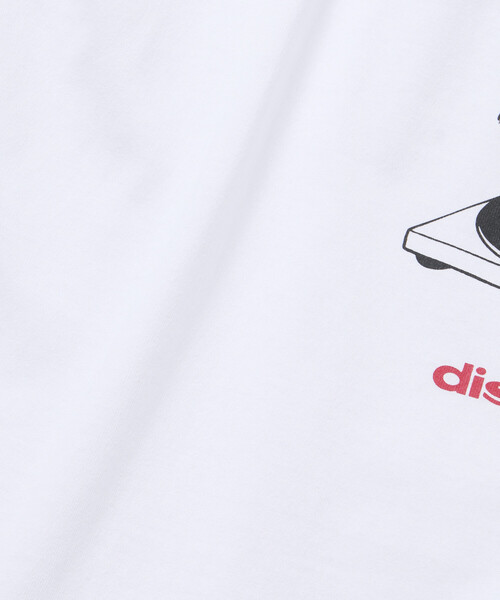 FREAK'S STORE(フリークスストア)の「限定展開 diskunion×FREAK'S STORE 別注 柴犬 ビッグシルエット プリント クルーネック Tシャツ(Tシャツ/カットソー・メンズ・ホワイト/ブラック/ピンク・LARGE/MEDIUM/SMALL)」の8枚目の写真