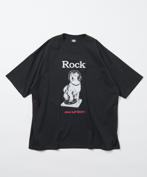 FREAK'S STORE(フリークスストア)の「限定展開 diskunion×FREAK'S STORE 別注 柴犬 ビッグシルエット プリント クルーネック Tシャツ(Tシャツ/カットソー・メンズ・ホワイト/ブラック/ピンク・LARGE/MEDIUM/SMALL)」の11枚目の写真