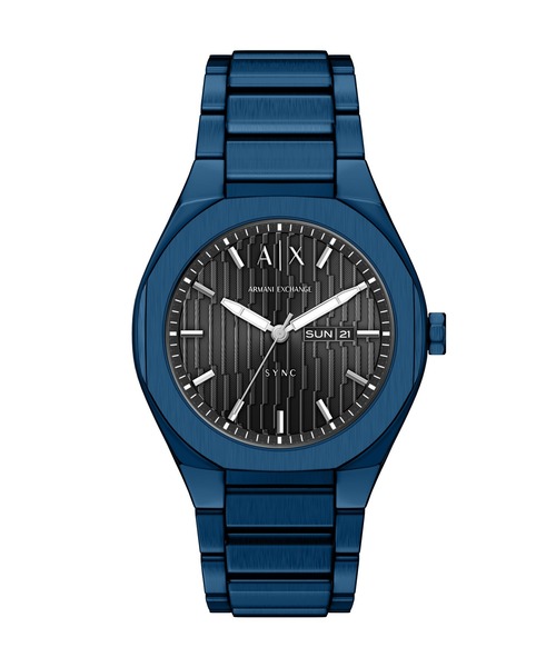 ARMANI EXCHANGE(アルマーニエクスチェンジ)の「アルマーニ・エクスチェンジ 腕時計 メンズ アナログ ステンレス AX4299(アナログ腕時計・メンズ・ブルー・FREE)」の1枚目の写真