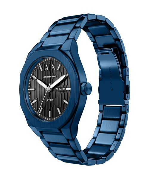 ARMANI EXCHANGE(アルマーニエクスチェンジ)の「アルマーニ・エクスチェンジ 腕時計 メンズ アナログ ステンレス AX4299(アナログ腕時計・メンズ・ブルー・FREE)」の6枚目の写真