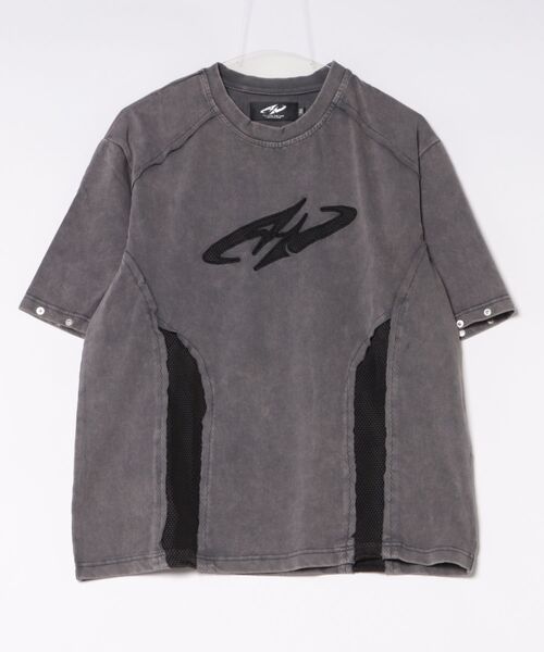 BENDER TOKYO(ベンダートウキョウ)の「【P.N UNDERGROUND】メッシュ 切替 ワイドTシャツ(Tシャツ/カットソー・メンズ・カモフラージュ/ブラック/グレー・M/L)」の21枚目の写真