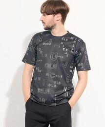 【WEB限定】総柄ロゴプリント半袖Tシャツ
