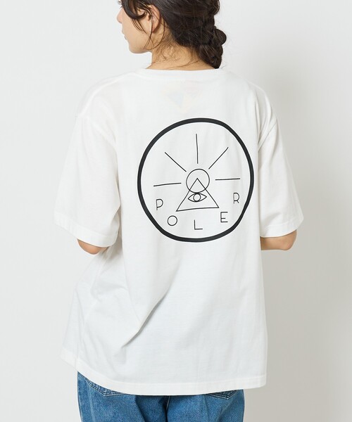 POLeR（ポーラー）の「【POLeR/ポーラー】バックプリント グラフィック Tシャツ / 0261MCV012１ / ユニセックス（Tシャツ/カットソー・メンズ・ホワイト系その他2/ブラック系その他/ホワイト系その他/グレー系その他2/ブラック系その他2/グレー系その他・M/L）」の13枚目の写真