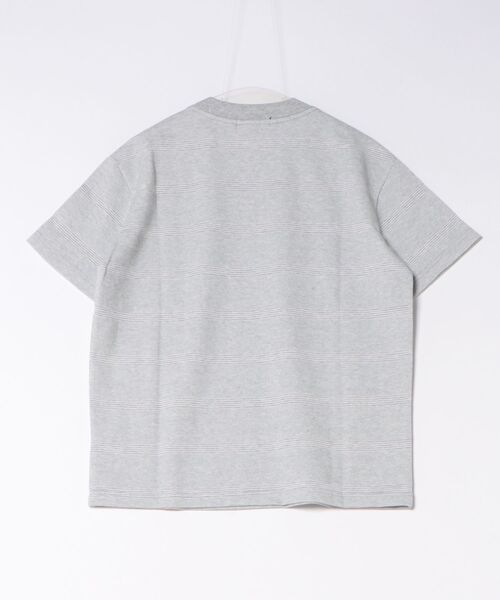 Crownor(クラウノアー)の「リンクスボーダー 半袖Tシャツ(Tシャツ/カットソー・メンズ・ホワイト/グレー/ブラック・LARGE/MEDIUM)」の9枚目の写真