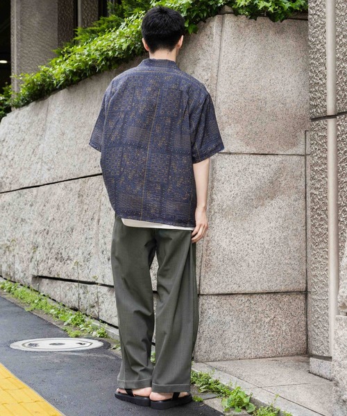 niko and...(ニコアンド)の「イージーワイドパンツ(その他パンツ・メンズ・グレー/キャメル/カーキ/ブラック・MEDIUM/LARGE)」の18枚目の写真