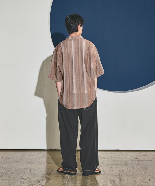 niko and...(ニコアンド)の「イージーワイドパンツ(その他パンツ・メンズ・グレー/キャメル/カーキ/ブラック・MEDIUM/LARGE)」の13枚目の写真