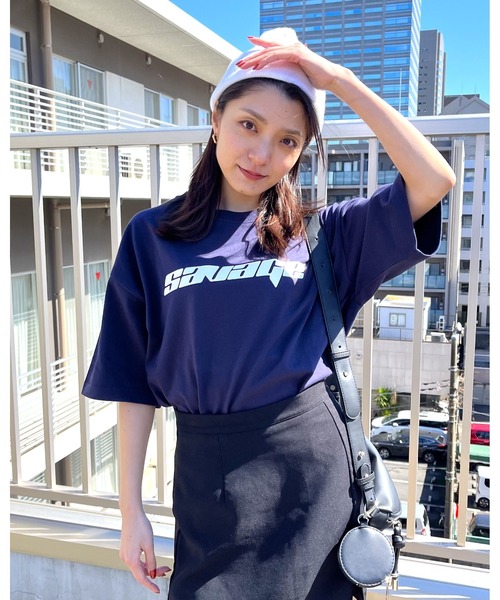 RGY(アールジーワイ)の「【RGY】ダイス両面プリント ビッグシルエットTシャツ(Tシャツ/カットソー・メンズ・ブラック/ネイビー/ホワイト・LARGE/MEDIUM)」の20枚目の写真