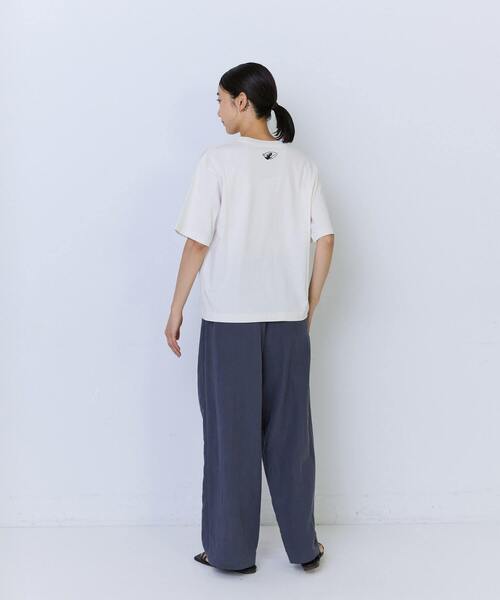 ADIEU TRISTESSE(アデュートリステス)の「杉本さなえさん コラボTシャツ(Tシャツ/カットソー・レディース・ピンク/グレー/アイボリー・FREE)」の6枚目の写真