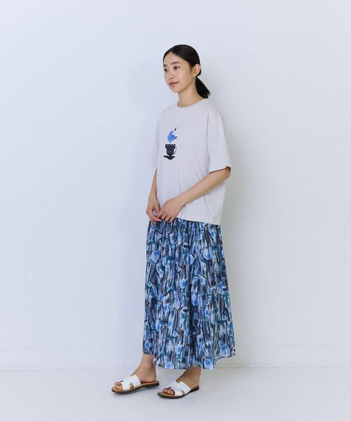 ADIEU TRISTESSE(アデュートリステス)の「杉本さなえさん コラボTシャツ(Tシャツ/カットソー・レディース・ピンク/グレー/アイボリー・FREE)」の17枚目の写真