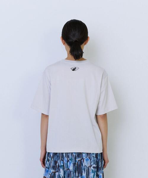 ADIEU TRISTESSE(アデュートリステス)の「杉本さなえさん コラボTシャツ(Tシャツ/カットソー・レディース・ピンク/グレー/アイボリー・FREE)」の21枚目の写真
