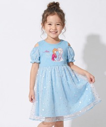 Disney（ディズニー）の「ディズニー プリンセス   オーロラ箔チュールワンピース 1889K（ワンピース）」
