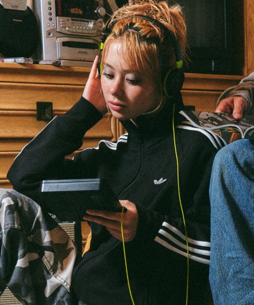 adidas(アディダス)の「adidas SWEAT FIREBIRD TRACKTOP atmos / アディダス スウェット ファイヤーバード トラックトップ アトモス【SP】(スウェット・メンズ・ブラック・3XL/XXL/XL/L/M/S/XS)」の7枚目の写真