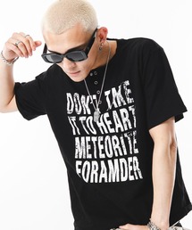 SHORT ROUND（ショートラウンド）の「SHORT ROUND/【26年春夏新作】ビッグロゴスラブヘンリーネックT（Tシャツ/カットソー）」