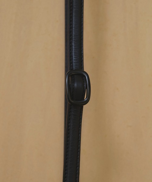 TODAYFUL(トゥデイフル)の「Narrow Leather Belt(ベルト・レディース・ブラック/シルバー・FREE)」の15枚目の写真