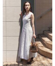 LAGUNAMOON（ラグナムーン）の「フロントZIPミックスカラーワンピース 【夏服】（ワンピース・レディース）」