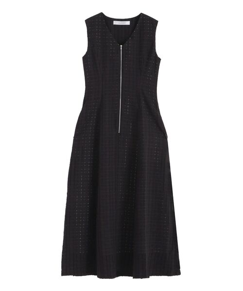 LAGUNAMOON(ラグナムーン)の「フロントZIPミックスカラーワンピース 【夏服】(ワンピース・レディース・ホワイト/ブラック/ブルー・MEDIUM/SMALL)」の16枚目の写真