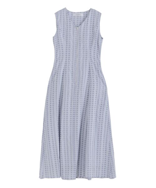LAGUNAMOON(ラグナムーン)の「フロントZIPミックスカラーワンピース 【夏服】(ワンピース・レディース・ホワイト/ブラック/ブルー・MEDIUM/SMALL)」の17枚目の写真