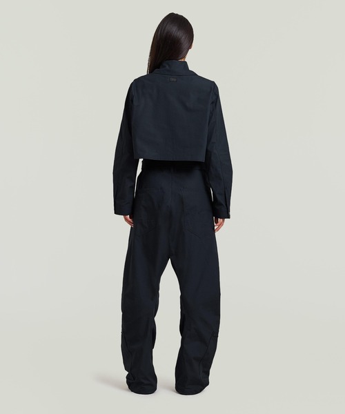 G-STAR(ジースター)の「Flightsuit/ミリタリーディテールフライトスーツ/オールインワン(つなぎ/オールインワン・レディース・ダークブルー・SMALL/MEDIUM/X-SMALL)」の2枚目の写真