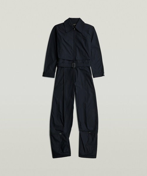 G-STAR(ジースター)の「Flightsuit/ミリタリーディテールフライトスーツ/オールインワン(つなぎ/オールインワン・レディース・ダークブルー・SMALL/MEDIUM/X-SMALL)」の4枚目の写真
