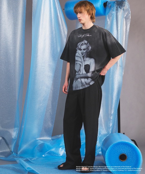 MAISON SPECIAL（メゾンスペシャル）の「《UNISEX》【MOVIE SERIES】「 Marilyn Monroe」Prime-Over Crew Neck Short Sleeve T-Shirt/「マリリン・モンロー」グラフィックプリントプライムオーバークルーネックTシャツ【MAISON SPECIAL/メゾンスペシャル】（Tシャツ/カットソー・メンズ・その他1/その他2/その他3/その他4・0/1/2）」の8枚目の写真